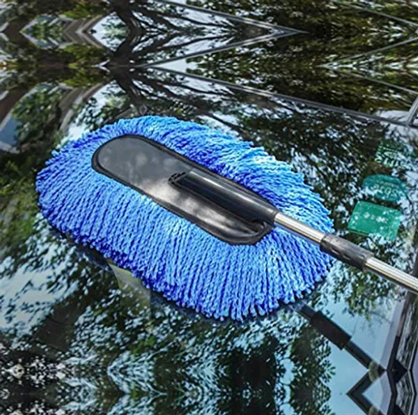 Larrito_Removable_Telescopic_Car_Wax_Drag_Nano_Fiber_Car_Wash_Brush